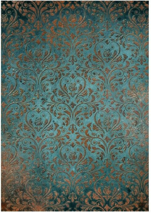 Reispapier-motiv Strohseide-decoupage-vintage-shabby-rost-patina-19122
